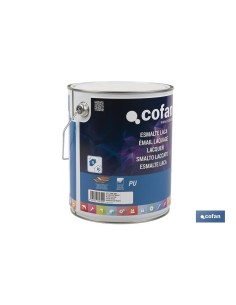 Vernice lacca all'acqua bianca 4 L satinata