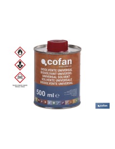Solvente Universale per Vernici Sintetiche 500ml