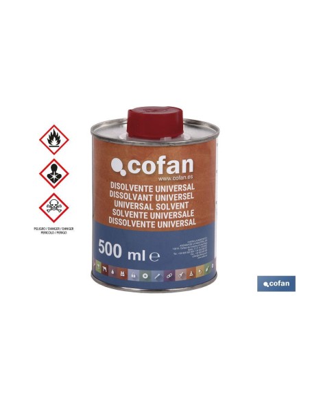 Dissolvente Universal para Esmaltes Sintéticos 500ml