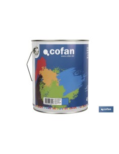 Synthetic enamel luminous blue 4 L with high resistance