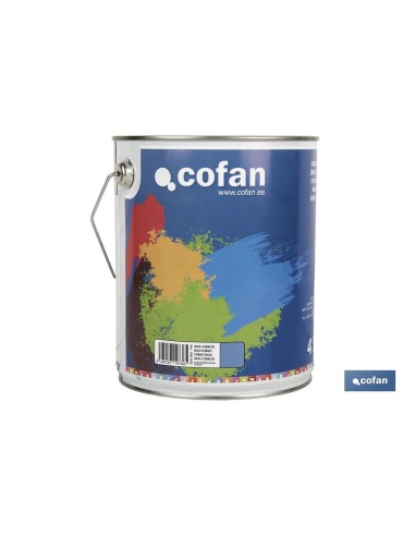 Émail synthétique bleu cobalt 4 L avec haute résistance