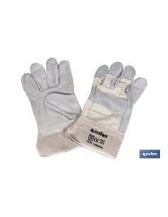 Pack of 12 economical American suede gloves for loading and unloading 2