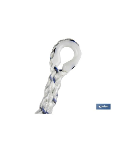 Absorbeur d'énergie avec corde de sécurité 1,5 m