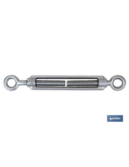 Pack mit 50 Einheiten Ring-Ring-Spanner verzinkt DIN 1480 M-5
