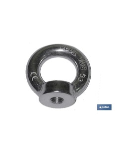 Pack of 25 Female Lifting Rings DIN 582 M-12 ZN