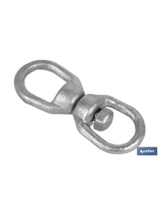 Pacote com 5 torniquetes giratórios reforçados 12mm para cargas pesadas