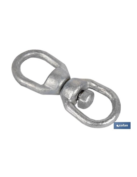 Pacote com 5 torniquetes giratórios reforçados 12mm para cargas pesadas