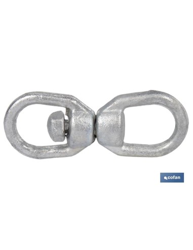 Pacote com 5 torniquetes giratórios reforçados 12mm para cargas pesadas
