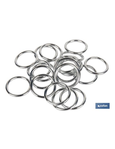 Pack mit 200 geschweißten Ringen M-4X30 für Hebe- und Verbindungszwecke