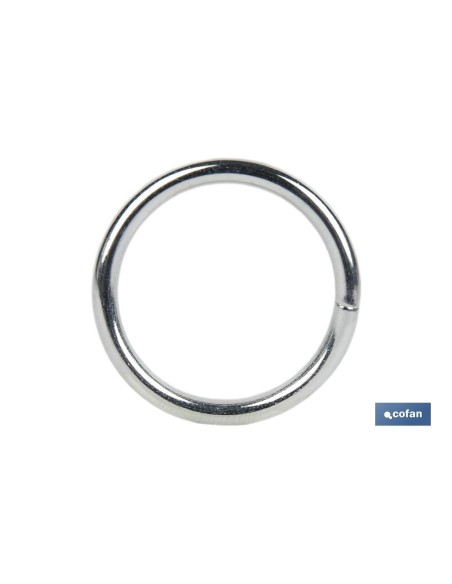 Pack of 200 units welded ring M-4x25 for lifting and connections