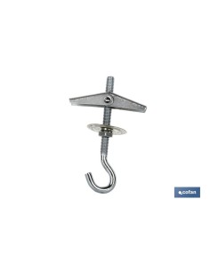 Pacco da 50 ganci basculanti M-4 per fissaggio leggero