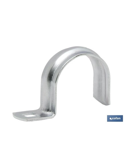 Pack de 100 unités de pince un pied forme F 24mm