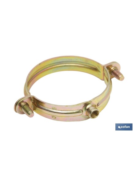 Pack mit 50 M-6 Metallklemmen für 28mm Rohr