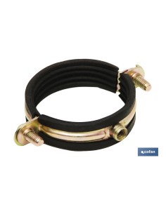 Pack 50 abrazaderas isofónicas 26mm para rosca métrica