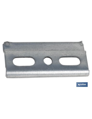 Pack of 150 units 60 mm hanging plate