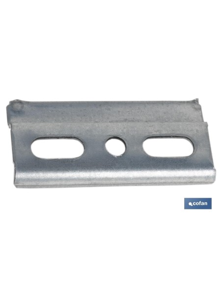 Pack of 150 units 60 mm hanging plate