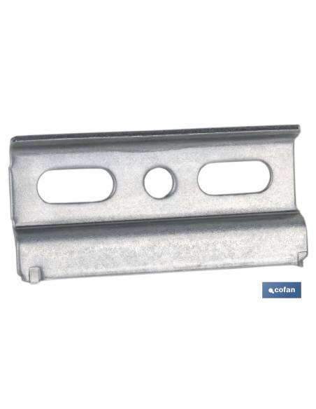 Pack of 150 units 60 mm hanging plate