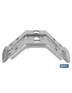 Pack of 20 units table bracket with reinforcement 52 mm 2