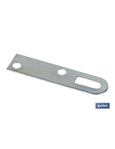 Pack 200 unidades colgador zincado 17 x 70 mm 2