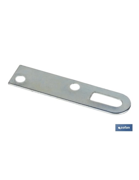 Pack de 200 unités support zincé 17 x 70 mm