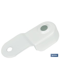 Pack of 100 White Wardrobe Bar Supports
