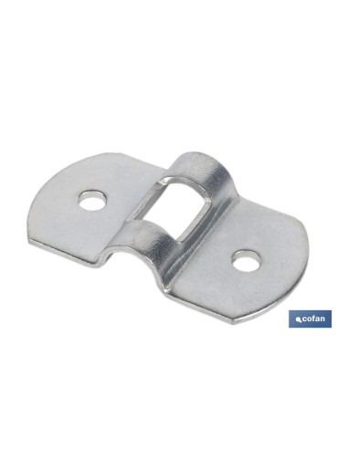 Pack mit 100 Brückenplatten 25x6 verzinkter Stahl