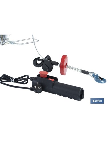 Palans électrique 1020 W 250/500 kg élévation 10/20 m