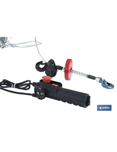 Palans électrique 1020 W 250/500 kg élévation 10/20 m
