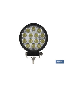 Faro de trabalho 14 LED 2940Lm 6000K 42W IP67