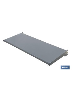 Pack of 2 white trays 1000x300mm with rounded profile