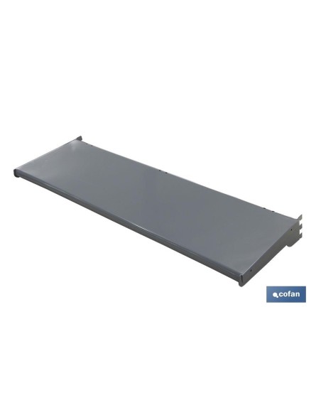 Pack mit 2 weißen Tabletts 1000x300mm mit abgerundetem Profil