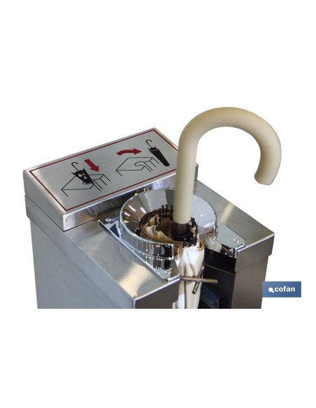 Pacchetto di 100 sacchetti grandi per dispenser di ombrelli