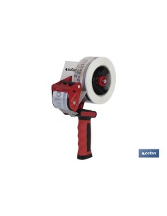 Klebebandspender mit Metallgehäuse und ergonomischem Griff 2