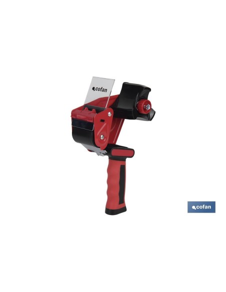 Klebebandspender mit Metallgehäuse und ergonomischem Griff