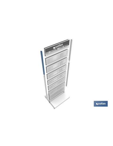 Prolongador de columna 600mm para 2 fondos con diseño versátil