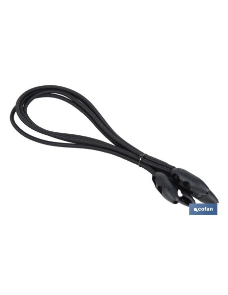 Corde élastique de fixation pour plaque V20, 50 cm, haute résistance