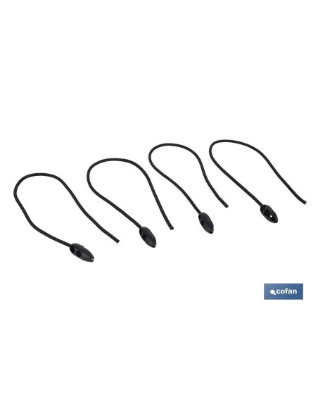 Corde élastique de fixation pour plaque V20, 50 cm, haute résistance