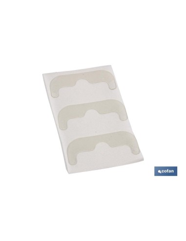 Pack of 100 adhesive blister repair hooks