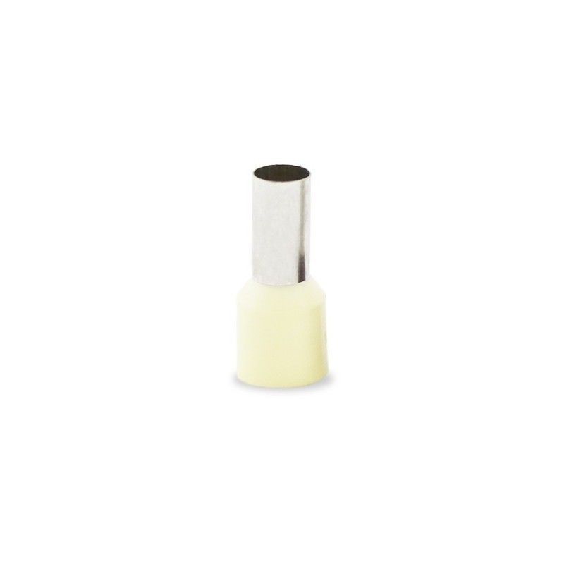 Leading isolated section 0.5 mm White 50 pcs 