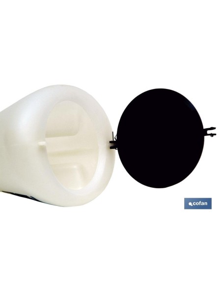 Polypropylene spill-proof funnels 3L for professional use