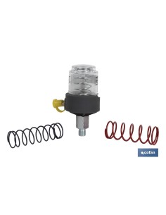 Polycarbonate Grease Feeder 28 grs with 1/8 Thread