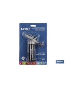 Mini grease pump 85 grams with button and compact design 2