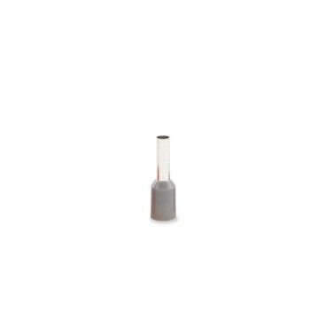 Punteras aisladas sección 2,5mm Gris 50 uds 