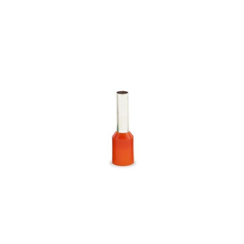 Leading isolated section 4mm Orange 50 pcs 