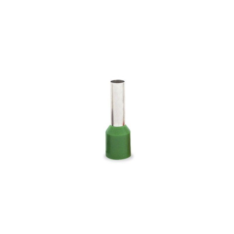 Leading isolated section 6mm green 50 pcs 