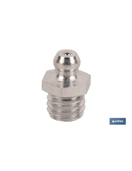 Pack mit 50 geraden Metallfettpressen 12/100