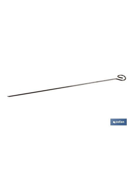 Pack 6 unidades pincho inox 350 mm para barbacoa