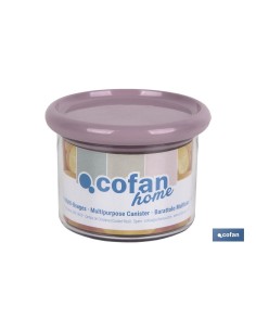 Pack of 12 Multi-Purpose Jars Albahaca Light Pink 160ml