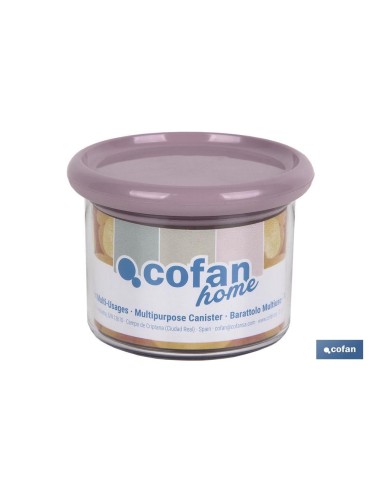Pacote com 12 potes multiuso Albahaca rosa claro 160ml