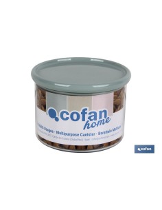 Pack of 9 Multi-Purpose Jars Basil Green Water 500ml